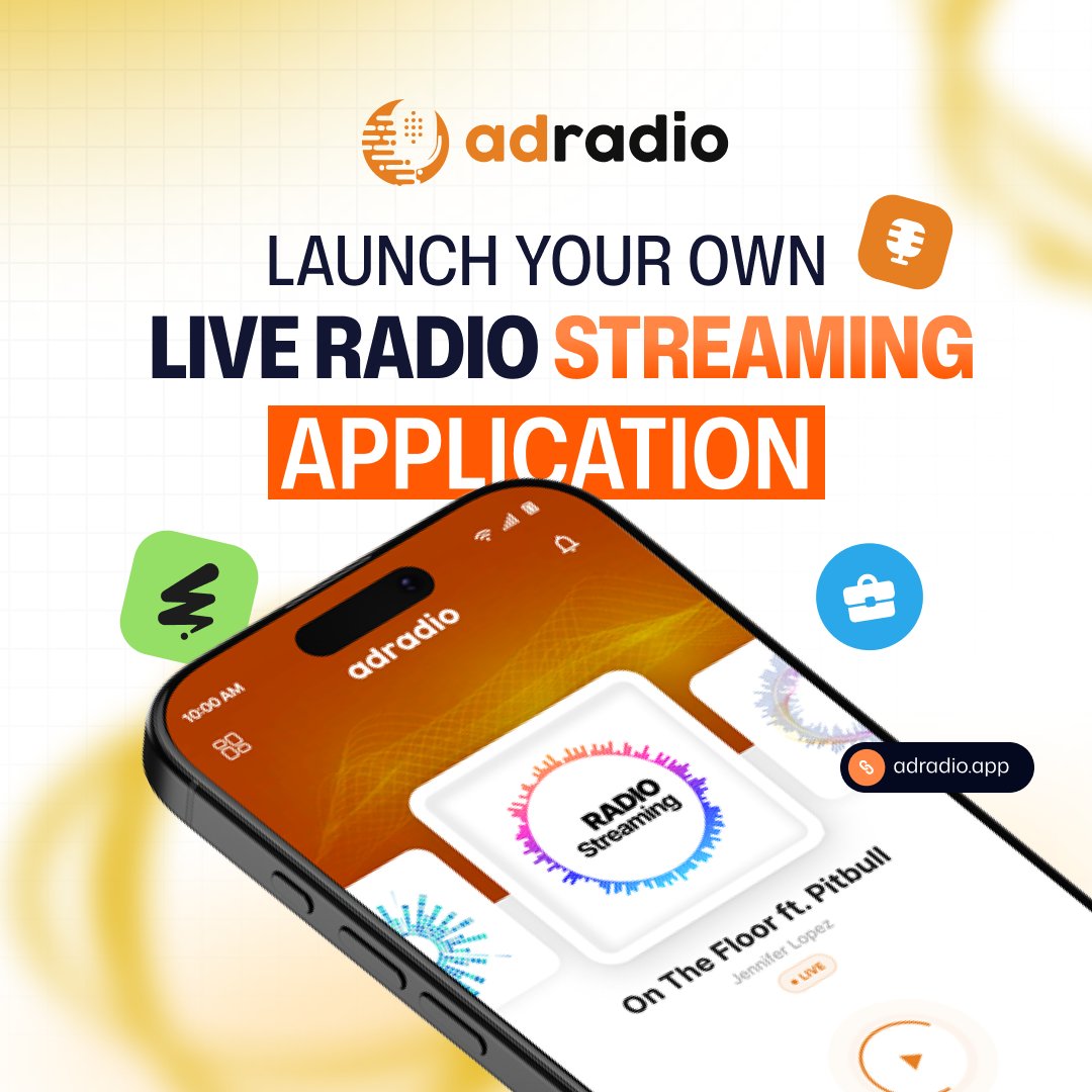 AppDevsX's tweet image. 🎧 Still building your radio streaming platform from scratch?

Introducing AdRadio – Live Radio Streaming Website and Apps with Admin Panel.

#radiostreaming #liveradio #flutterapp #laravel #startuptools #codecanyon