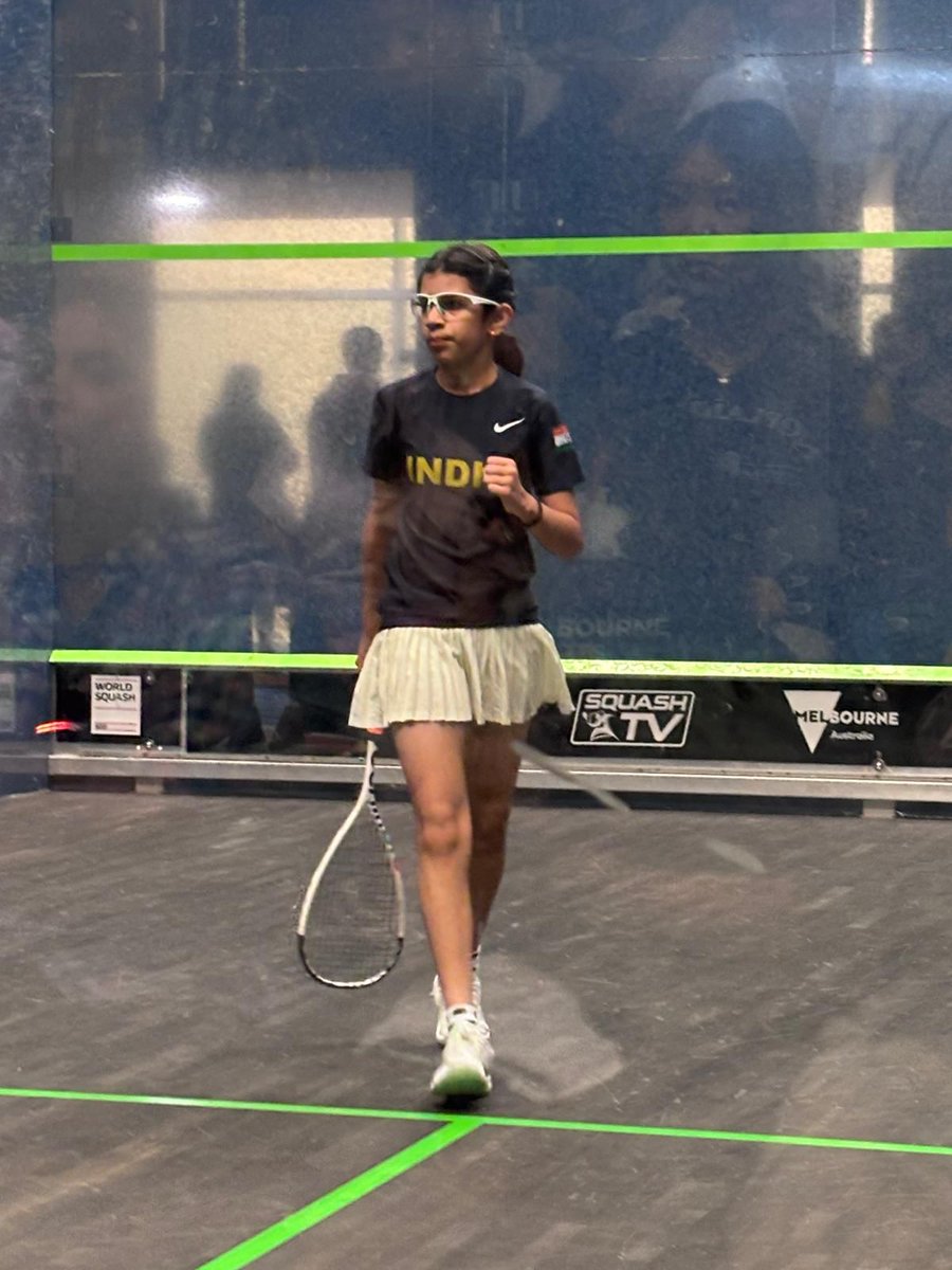 cgimelbourne's tweet photo. Hearty Congratulations to Aradhana Singh, representing India in under 13 girls category (student of Modern School, New Delhi) winner of the Silver medal in Australian Junior Open Squash Tournament in Melbourne today. https://t.co/jYq6hFyMQu