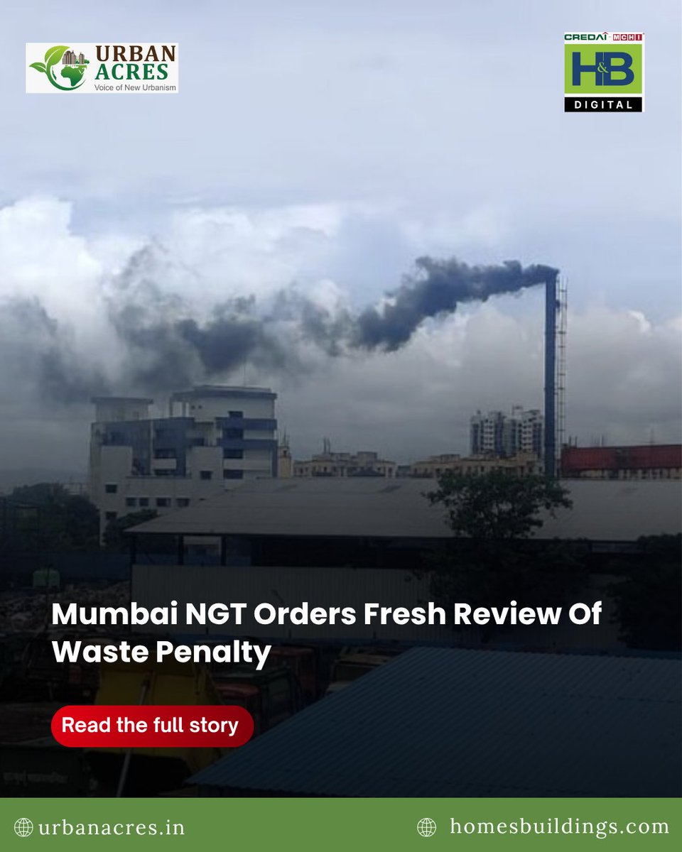 TheUrbanAcres's tweet image. Deonar Landfill in Mumbai faces renewed scrutiny after a tribunal ordered a review of environmental penalties. The move signals tighter oversight on waste management practices and enforcement accountability.

Read more: urbanacres.in/mumbai-ngt-ord…

#Mumbai #Deonar #Waste #Environment