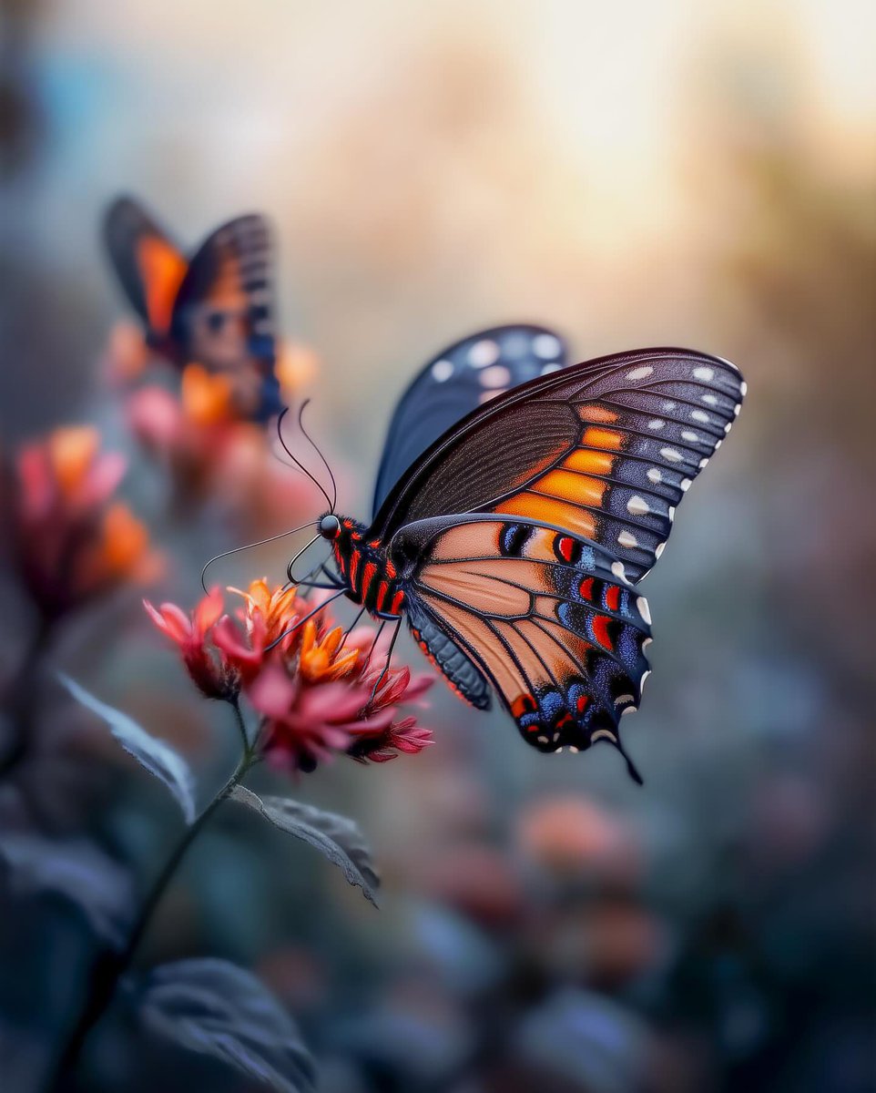 PoppiekRosnx's tweet image. A flutter of colour🦋🍃🌺

#Butterfly #InsectThursday #DigitalArt
