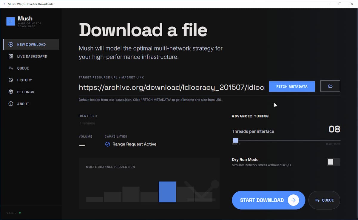 softapps's tweet image. Mush quiere que uses varias conexiones a la vez para descargar más rápido 🚀

Puede combinar #WiFi, Ethernet o incluso la red del móvil en una sola descarga.

Una propuesta para quienes bajan #archivos pesados y quieren aprovechar mejor su conexión.

➡️softandapps.info/2026/04/16/mus…