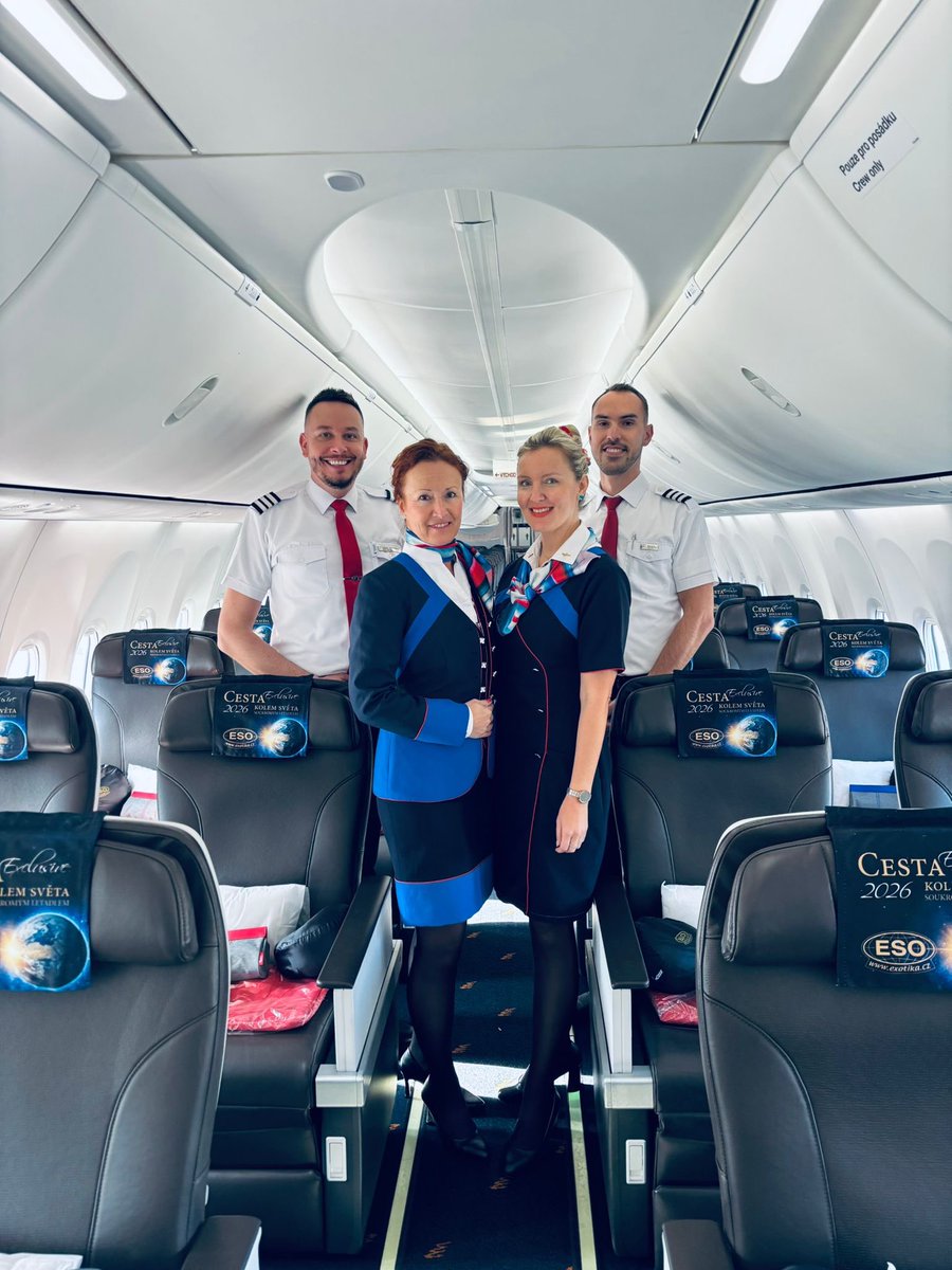 SmartwingsGroup's tweet photo. What can you experience in 26 days? For example, discovering 10 exotic destinations across the world. ✈️🌍

This year, our specially modified Boeing has set off on its round-the-world journey for the 13th time with https://t.co/gDFeeMyTtr https://t.co/47HCxHxH9Z