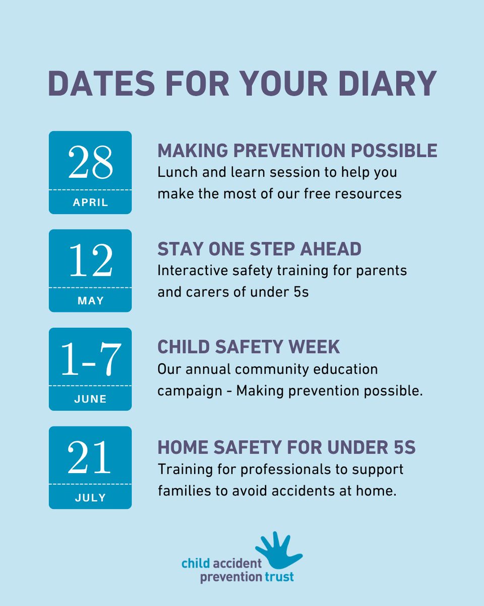 Child Accident Prevention Trust - CAPT Charity tweet media