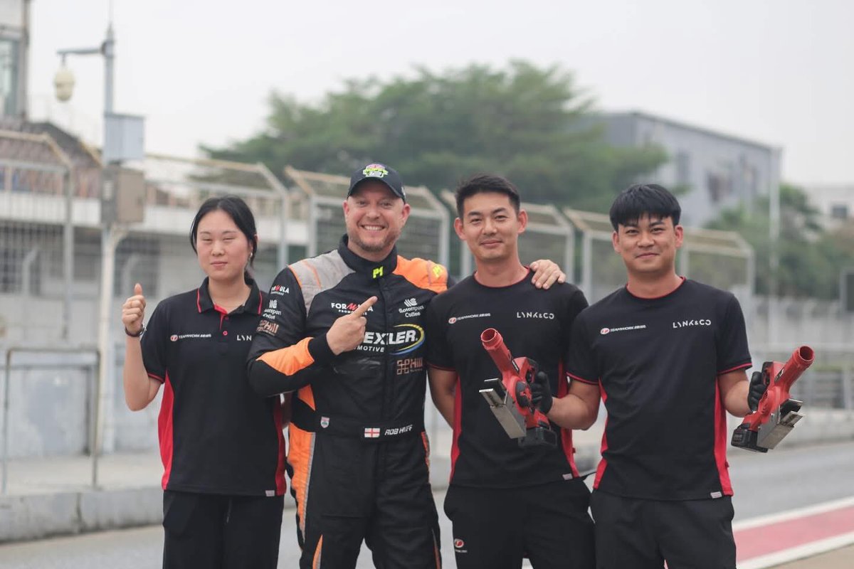_FHManagement's tweet photo. Co-Founder @Huffsport has been busy in China recently helping to develop the first Chinese mass-produced TCR car, the Lynk &amp; Co 03+.

Drawing on his world championship winning experience, Rob reunited with Teamwork Motorsport and spent the week testing at three different tracks. https://t.co/qivwlr2Q8a