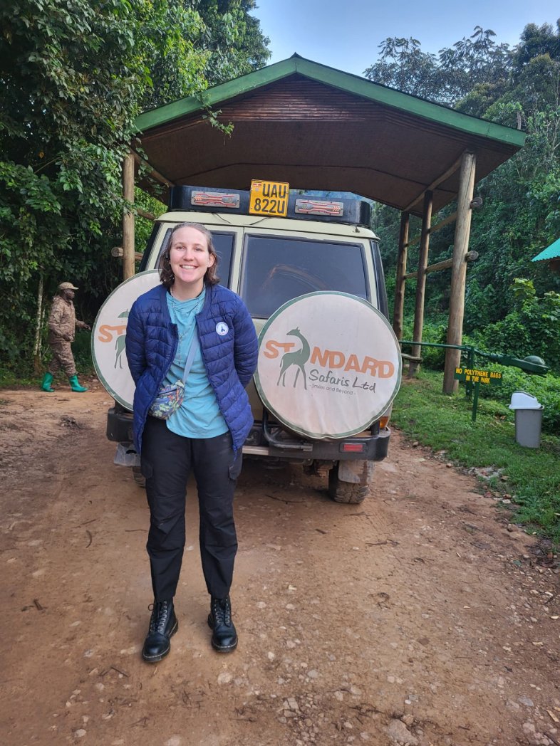 SafarisStandard's tweet image. A huge welcome to Saylor! 🤗👏 We’re so excited to show you the best of Uganda’s natural wonders in 3 days. 🇺🇬♨️ Now pack your camera, and have an epic ride. 😀 #tours #travel #trekgorillaswithstandardsafaris #visitugandawithstandardsafaris #safariwithstandardsafaris
