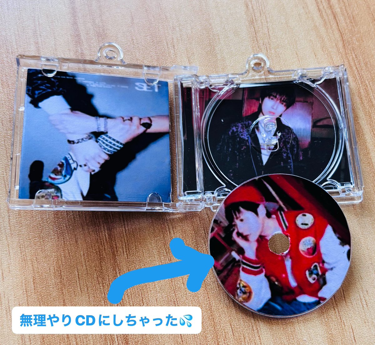 Aimomo_mommie's tweet image. B1A4 9th Mini Album 【𝐒𝐄𝐓】のMiniキーホルダーを早速作ってみました❣️
自己満足😁
早く本物のアルバム💿を手にして極力本物に近づけたいな〜❤️
近いうち久しぶりにプレゼント企画も出来たらと‥
希望者いるかな⁇
#B1A4
#SET