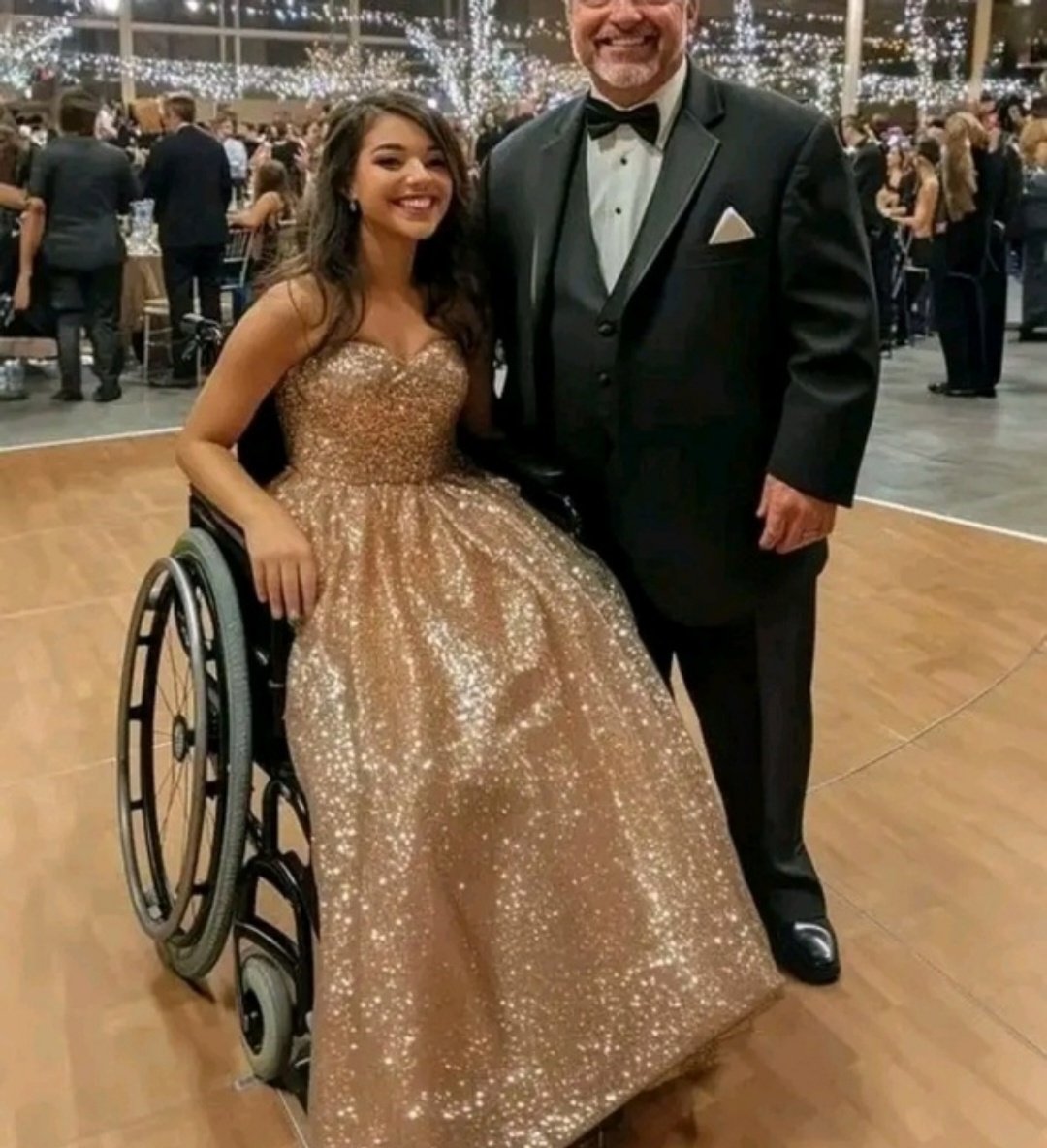 My dad drove me to prom in a wheelchair, and the next day we found a check for $10,000 in our mailbox.

When my parents separated and my mother died, I had to move in with my father, the same man my mother always called "a hopeless loser." Living with him was quite strange. I