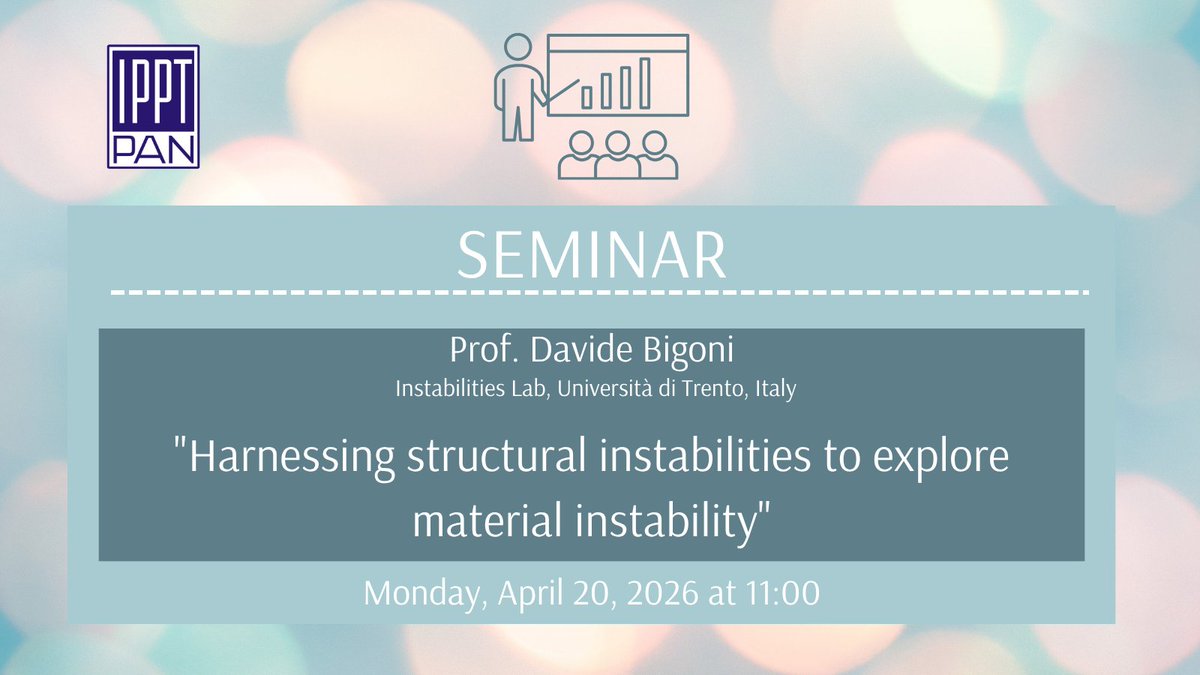 Institute of Fundamental Technological Research tweet media