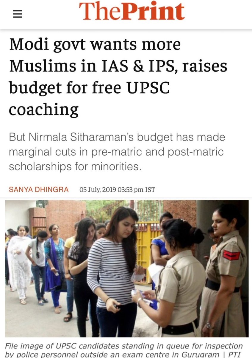 But modi wants more IAS IPS from your muslim brothers ❤️❤️🤡