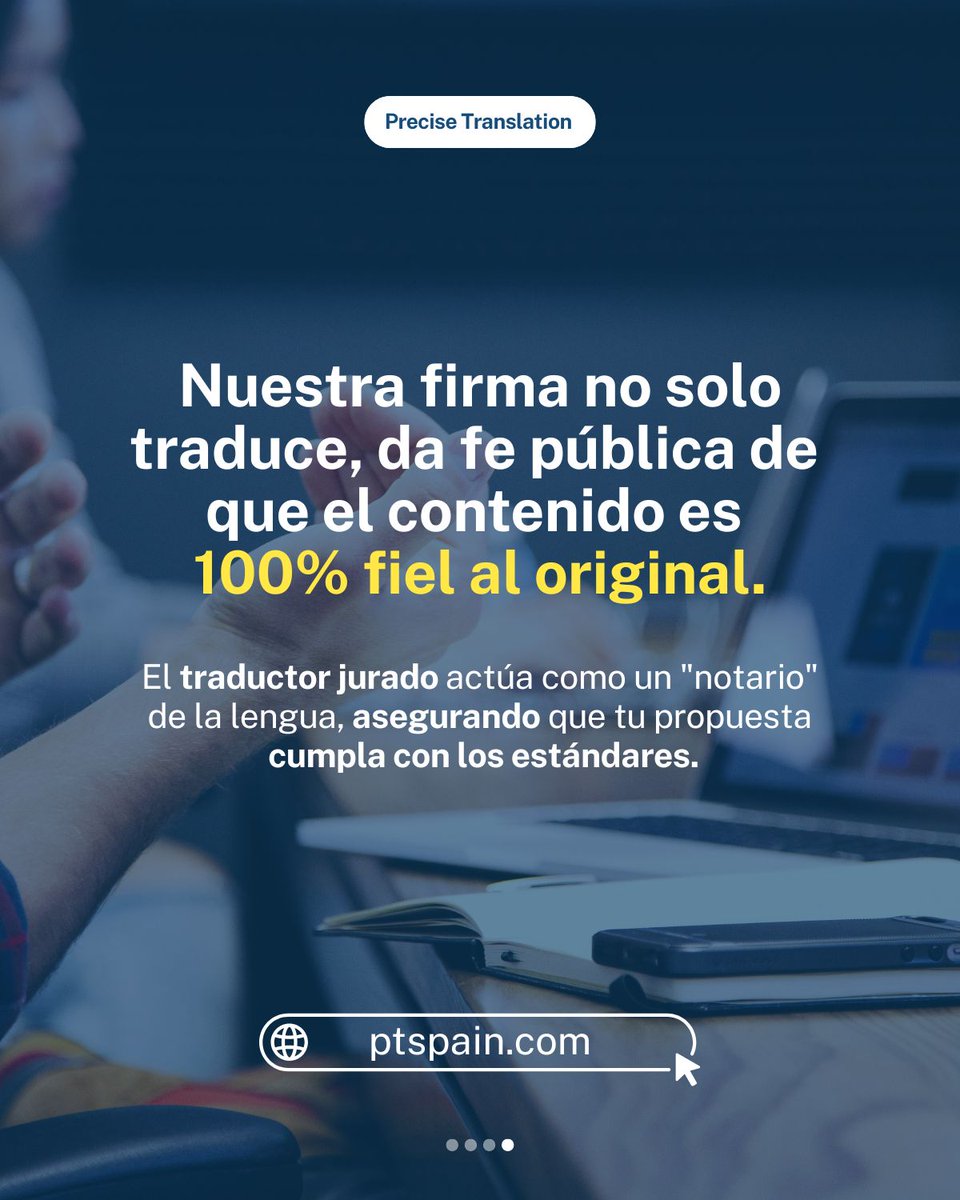 precise_malaga's tweet photo. Did you know a “formal defect” in a translation can exclude your company from a tender? Submitting documents without the MAEC’s official seal may lead to automatic disqualification. At Precise, we protect your bid with legal precision.

🌐https://t.co/7Nu6oIR2SD https://t.co/FHn3FSUxzh