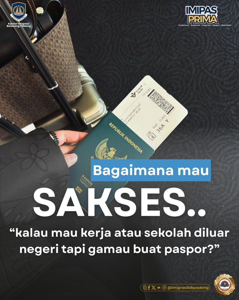 imiblkpadang's tweet image. Kadang yang menghambat bukan prosesnya, tapi keraguan kita sendiri.
Mulai aja dulu, biar langkah kecil hari ini jadi hasil besar nanti.

#ImigrasiBelakangPadang
#KontenViral
#PelayananPrima
#BagaimanaMauSakses