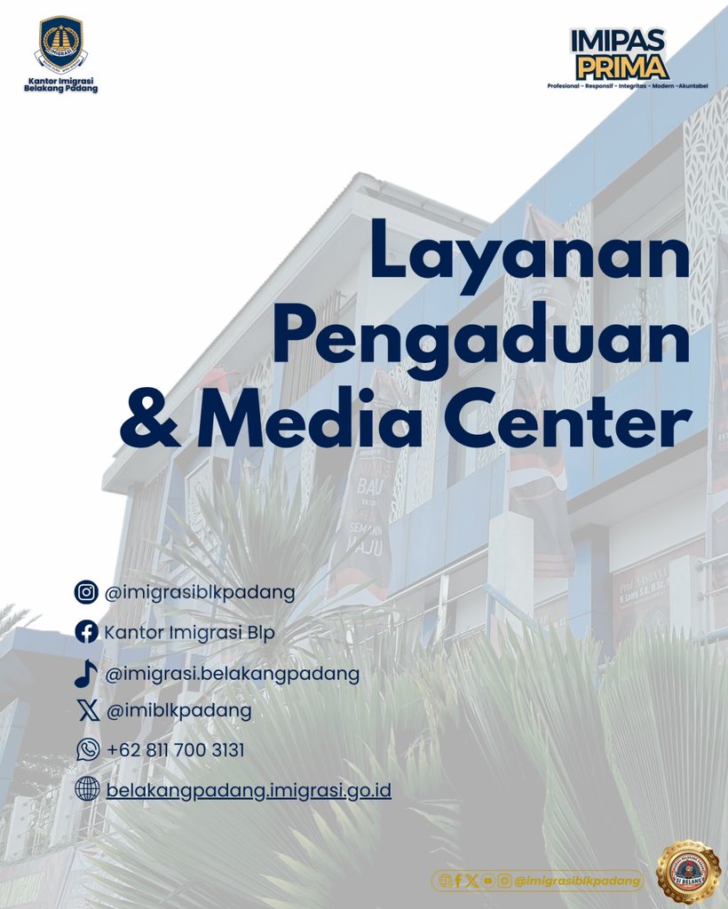 imiblkpadang's tweet image. Kadang yang menghambat bukan prosesnya, tapi keraguan kita sendiri.
Mulai aja dulu, biar langkah kecil hari ini jadi hasil besar nanti.

#ImigrasiBelakangPadang
#KontenViral
#PelayananPrima
#BagaimanaMauSakses