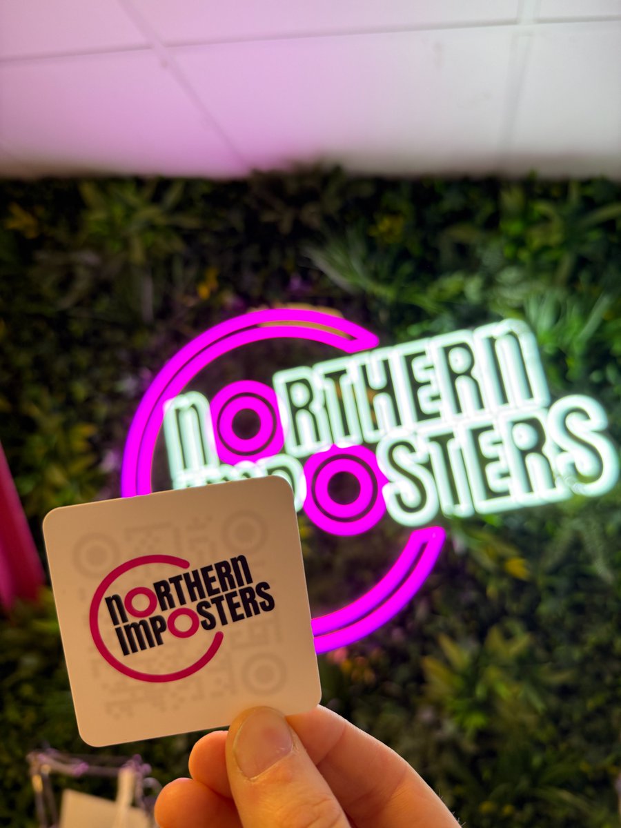 Funky and gorgeous special QR Business Cards for our visit to <a href="/NABShow/">NAB Show</a>  in Vegas. 

Can't wait to hand these to literally all-and-sundry. Even fellas on a stag do in a suite with a tiger.
#YouCanMakeItHere #CreativeExportAccelerator #fullcircleEU <a href="/WestYorkshireCA/">West Yorkshire Combined Authority</a>