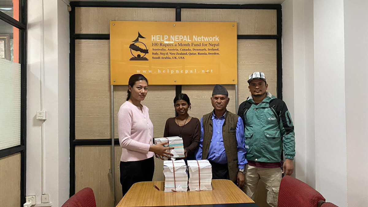 Honored to meet Mr. Purna Bahadur Karki and Ms. Radha Mandal at Help Nepal Children’s Home, Dhulikhel. We shared updates and handed over 105 notebooks for 22 girls, donated by Mr. Shiva Neupane (Melbourne) through recycled materials. Sincere thanks for the support.