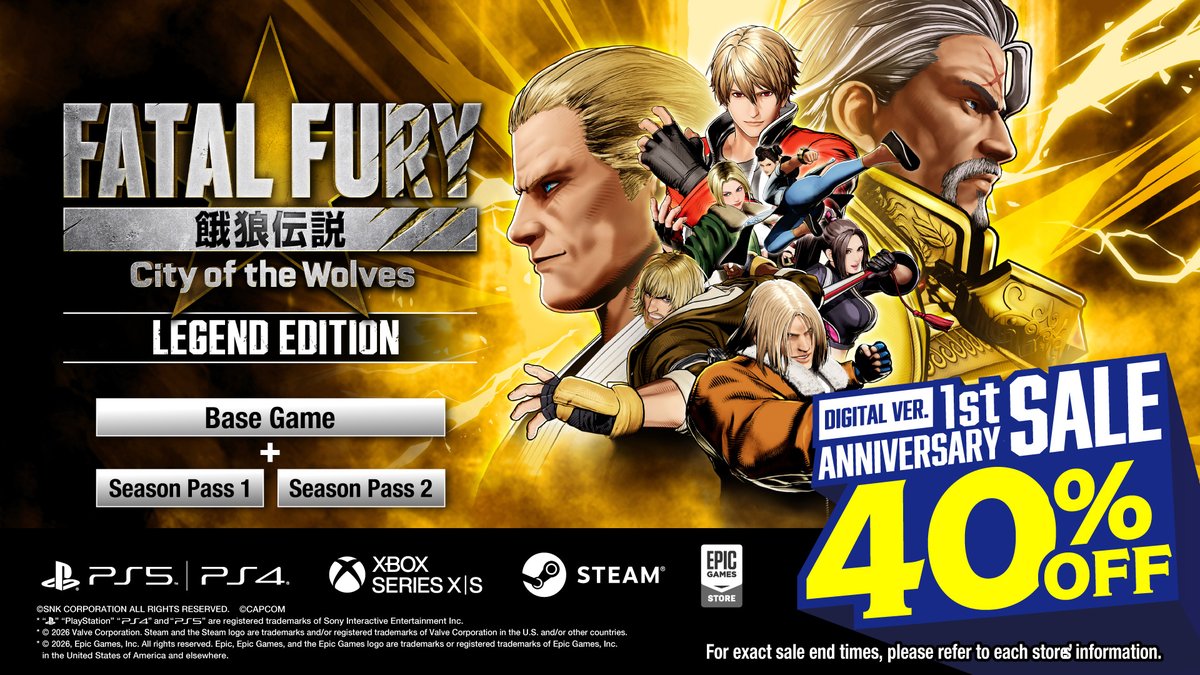 FATAL FURY: City of the Wolves tweet media