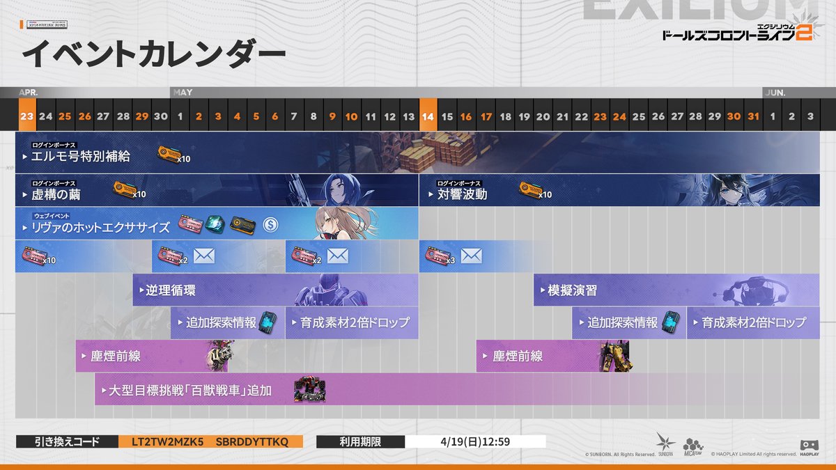 ドールズフロントライン2：エクシリウム公式 tweet media