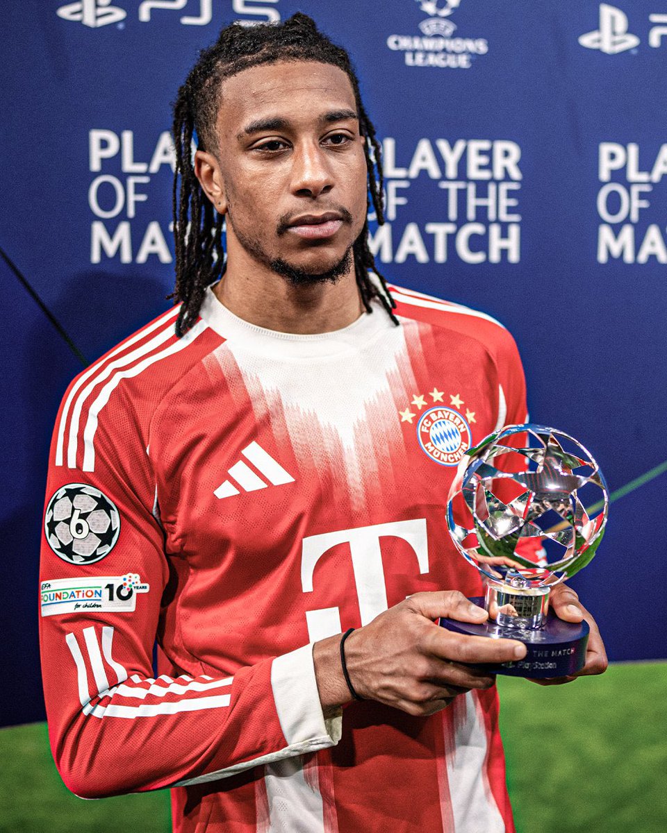 kafangi's tweet photo. If Olise wins:
 
-The Champions league 
-The Bundesliga and other German titles 
-Shine in the WC with France 
-Already at 43 G/A in all competition

What will stop him from winning the Ballon d'Or? https://t.co/4ntn5VRWor