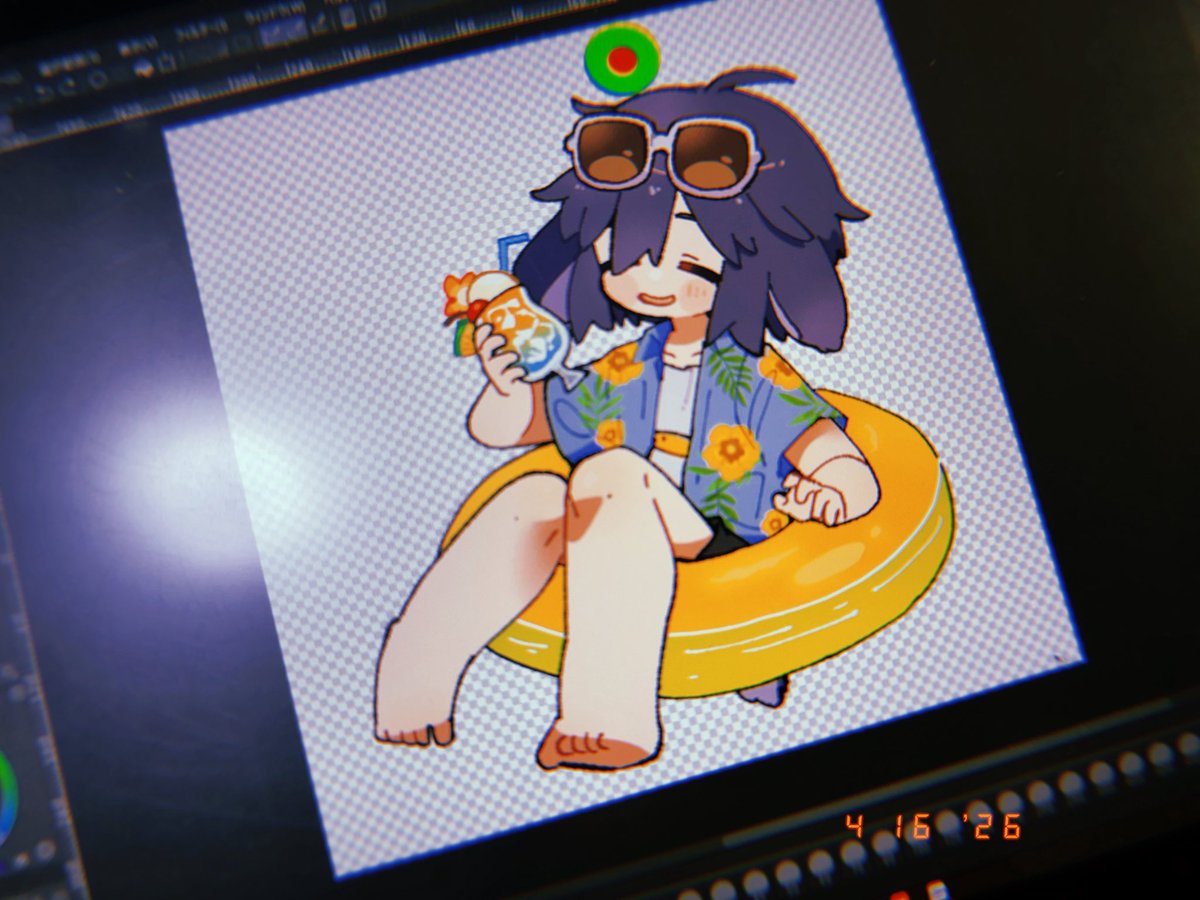 夏のVketRealで出せたら嬉しいうささき(なつのすがた)アクキー