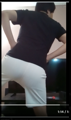 dx11332's tweet photo. Here's me 37 inch hips notice I have natural wide hips when I bend abit If I sit it looks more female and bigger full bend my hips extend as male look at those hips Now imagine honduras woman their hips bigger than me on the picture you can search honduras passport bros the fgc https://t.co/DxhJRpx6zw