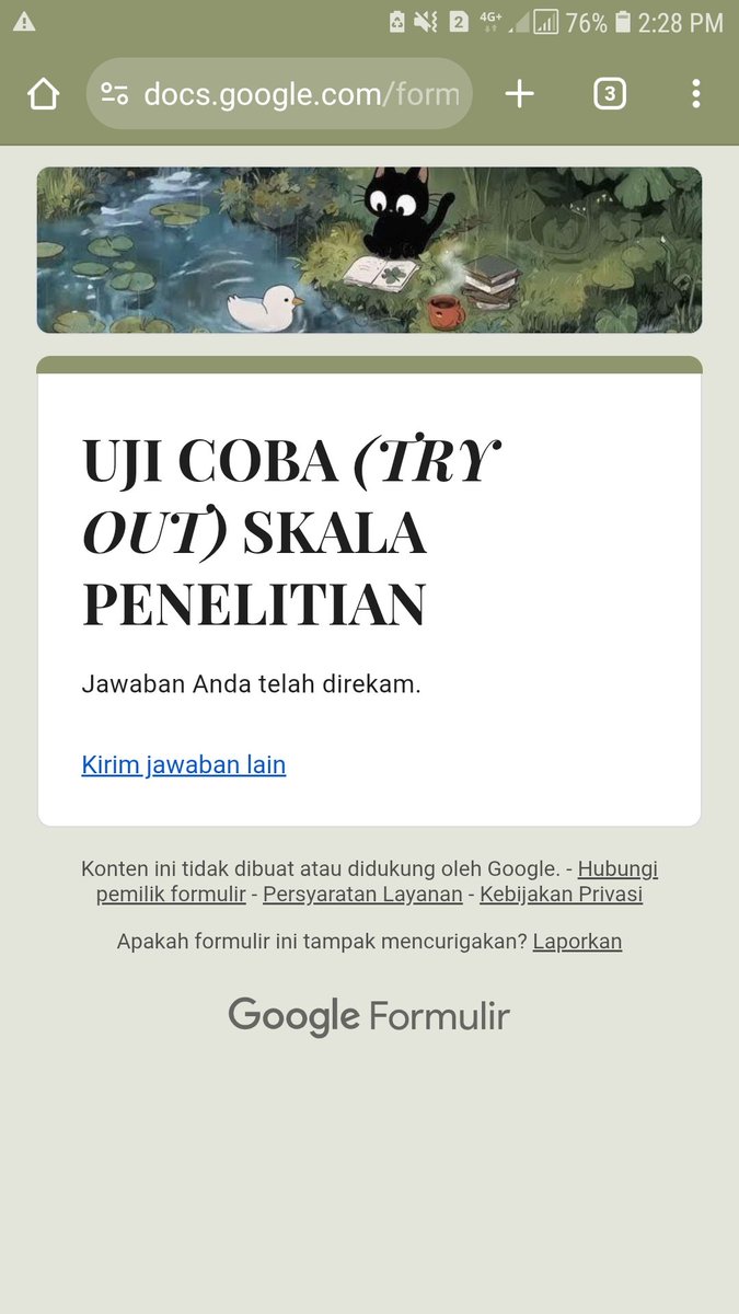 bantu isi kuesinerku plisss tweet media