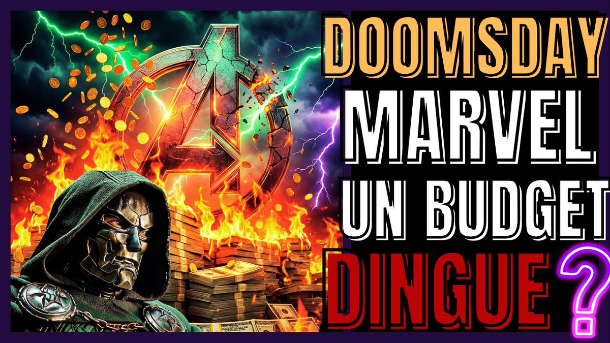 GoldoClak's tweet image. AVENGERS DOOMSDAY : UN BUDGET DE DINGUE ?… MARVEL JOUE SON VA-TOUT !
✨youtube.com/watch?v=YerH1h…✨
#AvengersDoomsday #mega #Budget #film #marvel #disney #AvengersEndgame #hollywood #USA