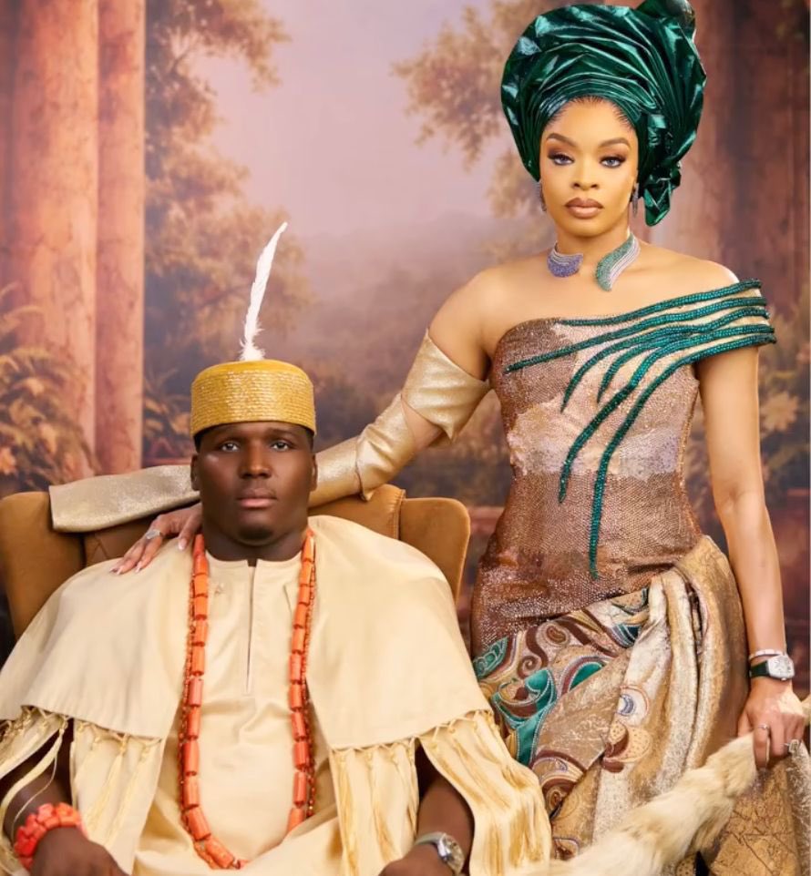 Therealqb4's tweet photo. I’m glad Adaobi came out of that whole Mr &amp; Mrs Tunde Ayeni situation in one piece.

Now she’s in a quieter, more peaceful phase of life 💍
Less noise, more stability, more clarity.

Sometimes life closes one chapter just to open another that brings peace. 🤍 https://t.co/71ZEljXoow