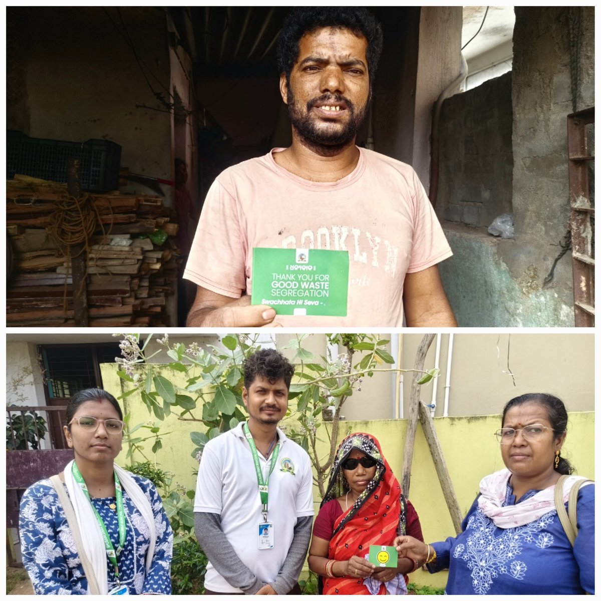 bmcbbsr's tweet image. BMC conducted a Red &amp;amp; Green Slips distribution drive to encourage source segregation and adoption of the 4-bin system, strengthening responsible waste management practices at the household level.

#SwachhSurvekshan2026 #SwachhBhubaneswar #SourceSegregation #UrbanSanitation