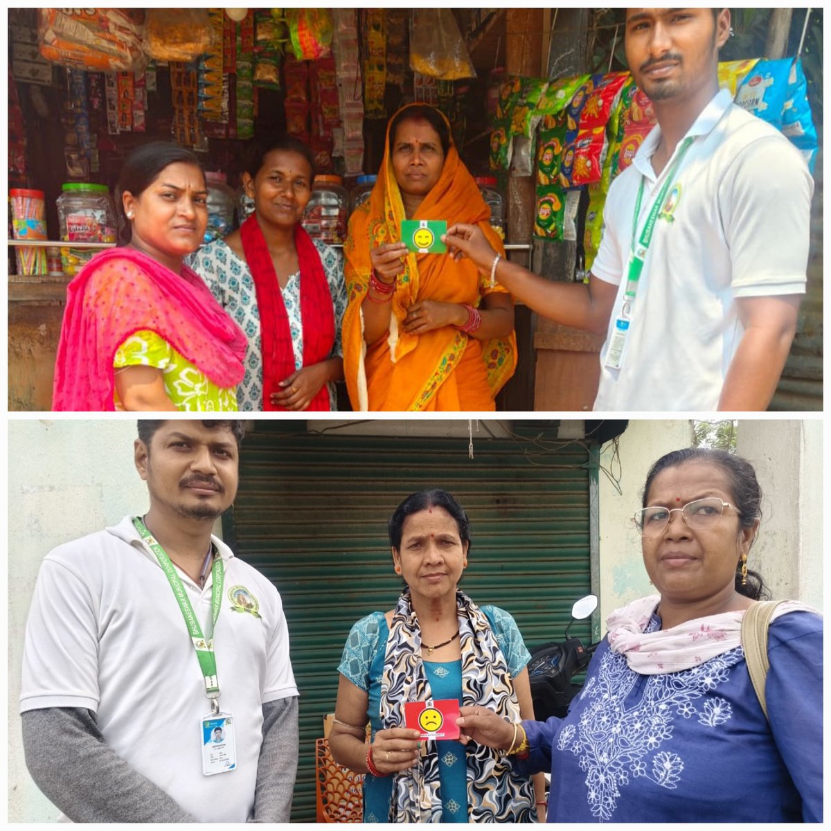 bmcbbsr's tweet image. BMC conducted a Red &amp;amp; Green Slips distribution drive to encourage source segregation and adoption of the 4-bin system, strengthening responsible waste management practices at the household level.

#SwachhSurvekshan2026 #SwachhBhubaneswar #SourceSegregation #UrbanSanitation