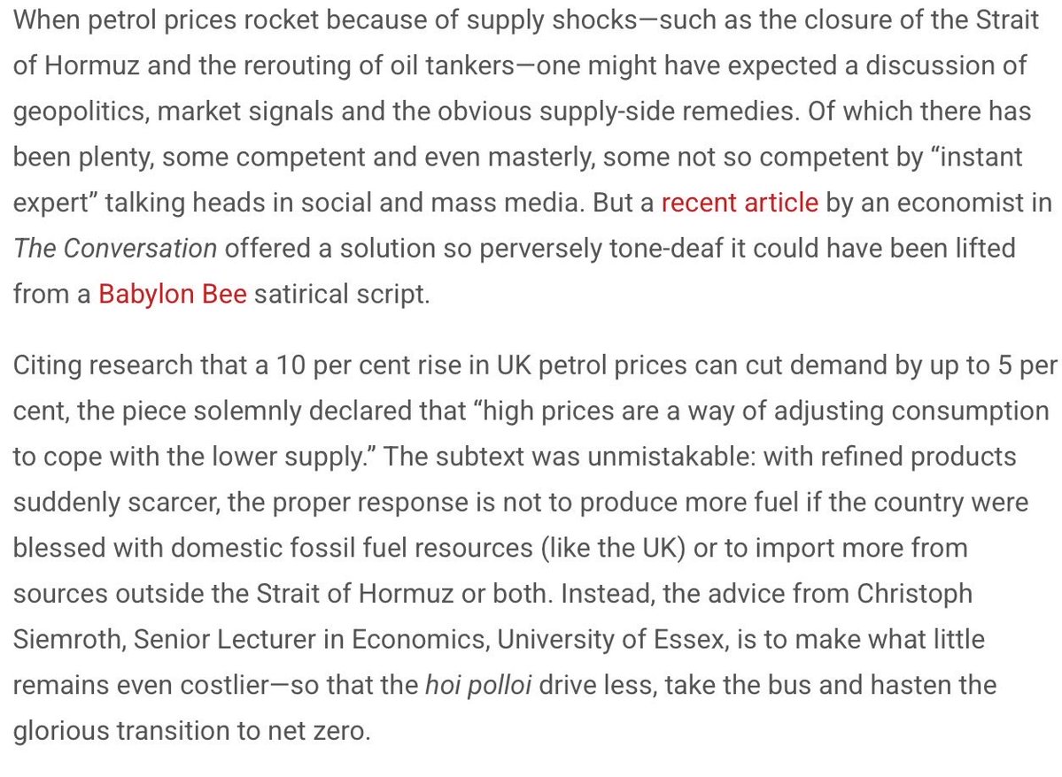 KeillerDon's tweet image. What next for these climate nut-jobs?
War is good for the climate?
#ClimateScam
#ClimateCrisis 

wattsupwiththat.com/2026/04/15/uk-…