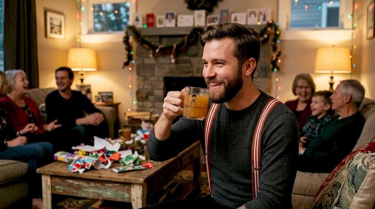 trendsuspenders's tweet image. Elevate your holiday look with creative holiday suspender ideas for festive gatherings! Check it out: trendsuspenders.com/creative-holid… #DressToImpress #HolidayFashion #StyleGuide