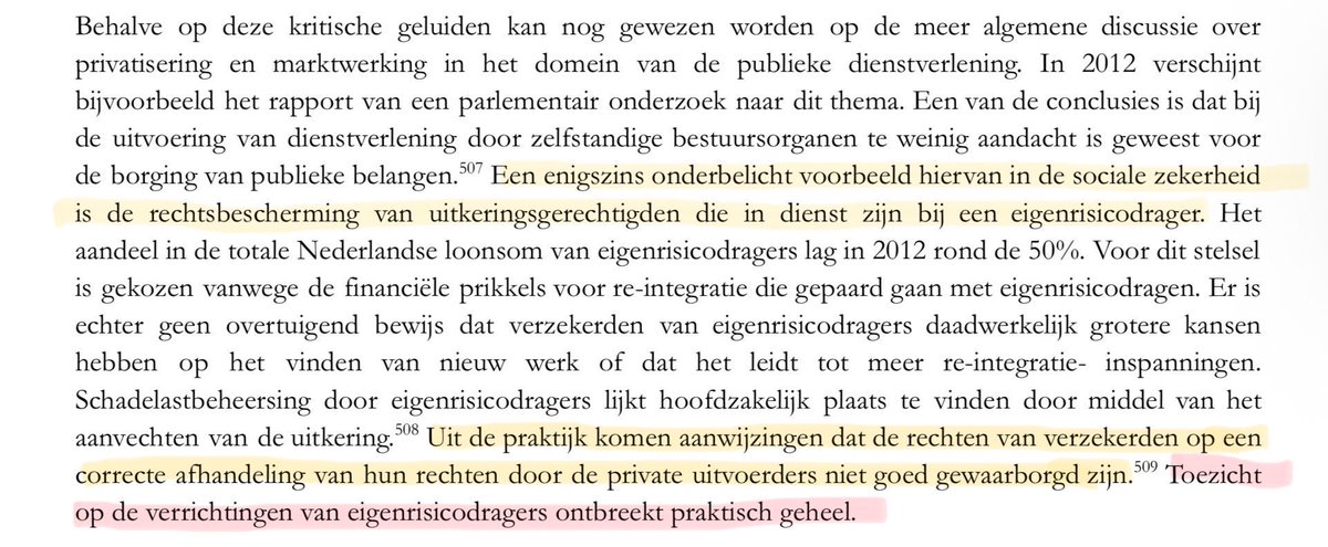Miranda_AW's tweet image. Eens! en daarbij:
Werkgevers zijn eigenrisicodrager obv financiële argumenten.

Eigen risico dragen leidt NIET tot meer uitstroom vanuit de WGA naar werk. 

Toezicht op de verrichtingen van eigenrisicodragers ontbreekt!

#ERD #eigenrisicodrager #WGA #WIA