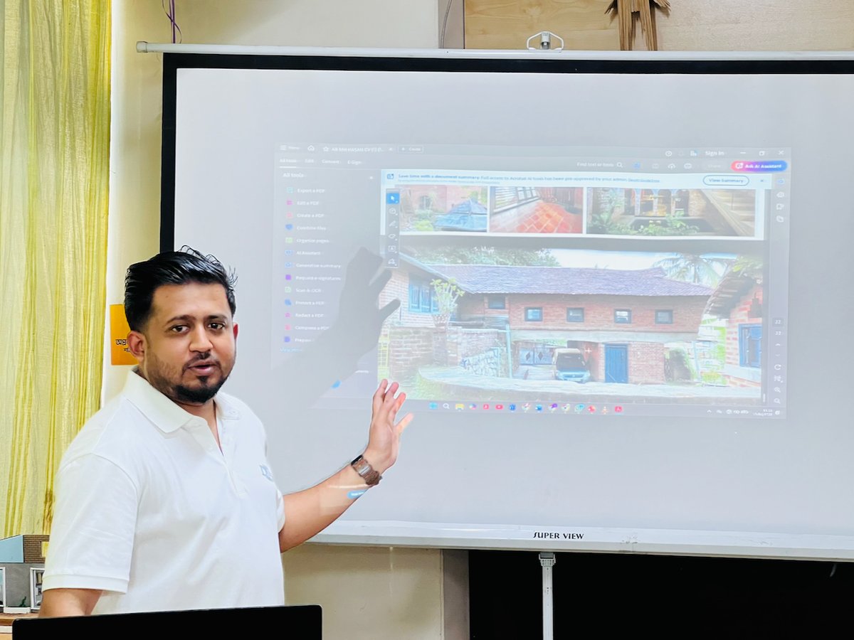 daffodilpoly's tweet image. ড্যাফোডিল পলিটেকনিকের আর্কিটেকচার ডিপার্টমেন্ট শিক্ষার্থীদের জন্য আয়োজন করলো 'Higher Education &amp;amp; Career Opportunities for Architecture Students: Local &amp;amp; Global Perspectives' শীর্ষক সেমিনার। 

#Daffodilpolytechnic #DiplomaEngineering #Architecture