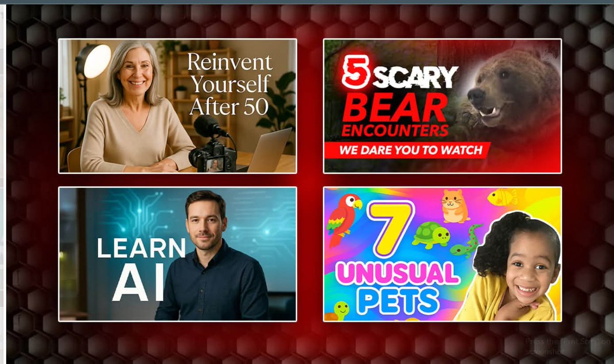 Mdazizulislam55's tweet image. 🚀 Helping YouTube Channels Grow with Powerful SEO Strategies  

Excited to share that I’ve been working on optimizing 4 unique YouTube channels—each targeting a completely different audience and niche. Here’s a quick look at the focus areas
#seoexpert #youtubevideoseoexpert #seo