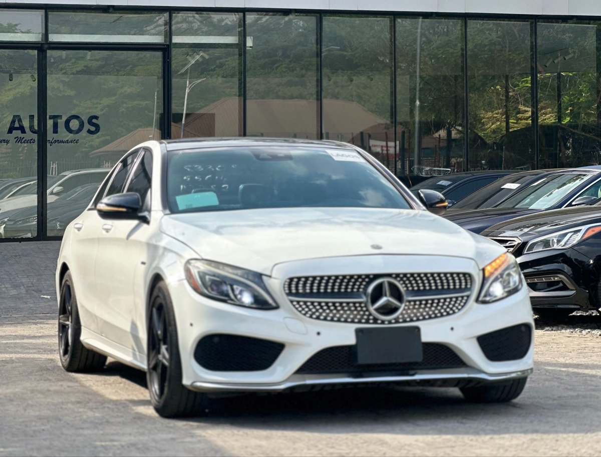 ASTRO__AUTOS's tweet photo. SALE ALERT‼️ 
UNLEASH MAXIMUM ELEGANCE AND PERFORMANCE WITH THE 2016 MERCEDES BENZ C450. A LUXURIOUS 5-SEAT SEDAN WITH A REFINED 3.5L V6 ENGINE, ALL WHEEL DRIVE, PREMIUM BLACK LEATHER INTERIOR ON WHITE EXTERIOR, MERIDIAN SOUND SYSTEM, AND OTHER ADVANCED FEATURES
PRICE:38,000,000 https://t.co/J1zH4kKmE7