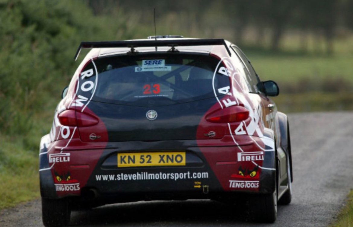 WRCPAST's tweet image. 2003 AnswerCall Direct Int. Ulster Rally

Car 23

Steve Hill and Joanne Lockwood in their Alfa Romeo 147 S1600.

The crew would finish the event 25th overall and 5th in class S1600.

📸 LAT 👏🏻👏🏻

@OfficialWRC @alfa_romeo @UlsterRally

#cars #alfa #italy