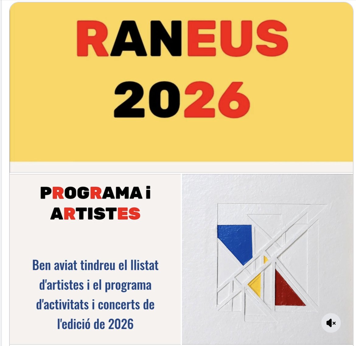 contempo_reus's tweet photo. 📷📷📷📷
Ja tenim les dates de la pròxima edició del festival #contemporaneus26 📷
Aquest any ho focalitzarem tot en l'estiu i tindrem activitats molt diverses:
#concerts #presentacions #taularodona
Centrats en la música actual !
Aviat, més infos 📷
https://t.co/eKov2NbNnv https://t.co/eEF7V5q3oR