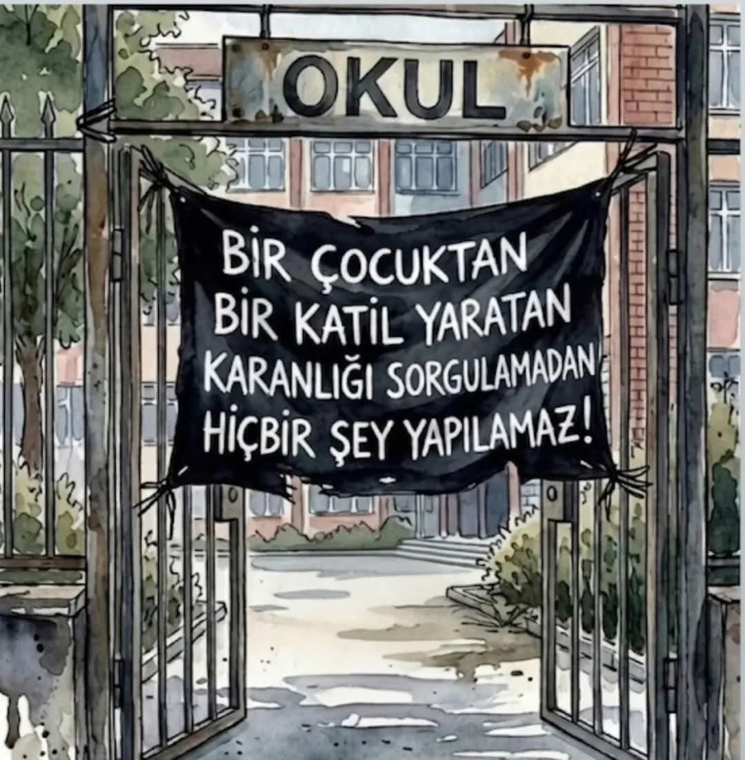 Evrensel ahlak, bilim ve insan haklarına riayet edilmediği, anane ve görenekler hiç edildiği sürece karanlıklardan kurtuluş yok! Karanlığa ışık tutulmadığı sürece cehalet yenilemez. Kindar-dindar, gençliğin geldiği nokta bu! Eğitim-öğretim dip yapmış durumda, bakan istifa etmeli
