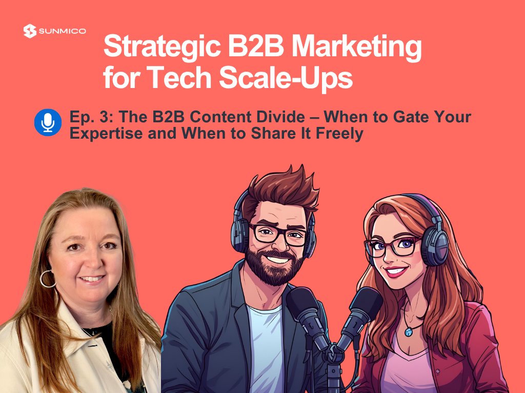 molsson's tweet image. 🎙️Episode 3 of the Sunmico Podcast is out! In this episode, we tackle one of the most debated topics in #B2BMarketing: the choice between gating valuable content behind forms or sharing it freely.
sunmico.com/episode-3-the-…
#ContentStrategy #ThoughtLeadership #SunmicoPodcast