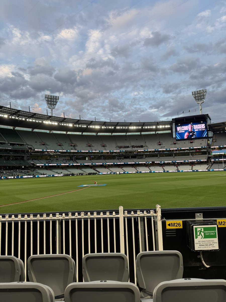 Back at the home of footy! #GoPies
