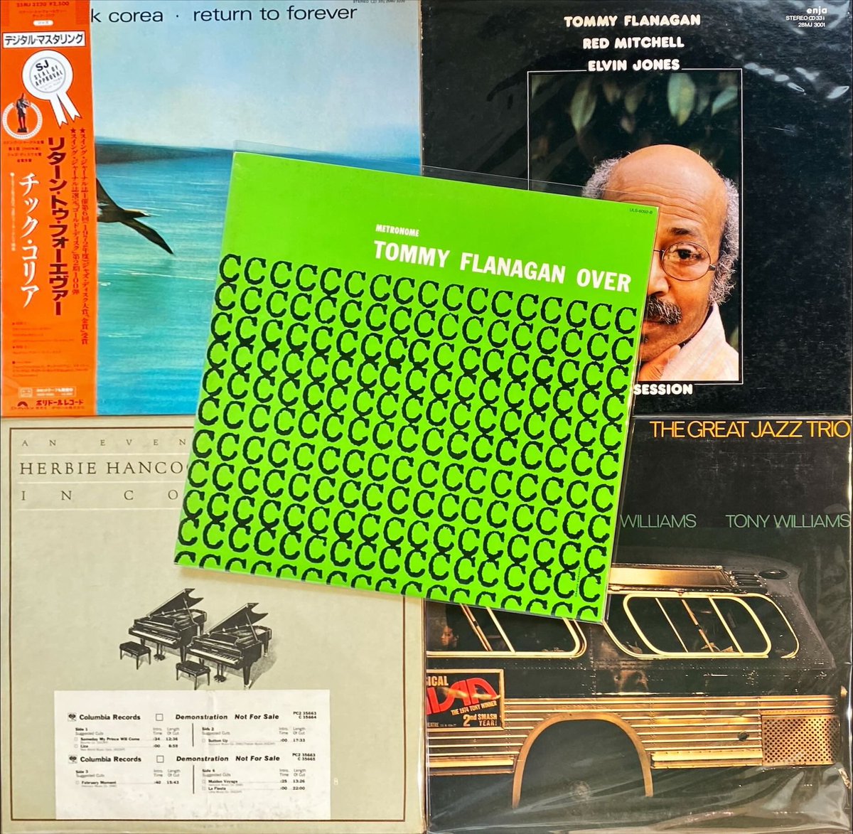 【JAZZ PIANO】
ジャズピアノ大量入荷してます。巨匠・名盤も多く写真以外にも沢山入りました。ぜひ🦜✨