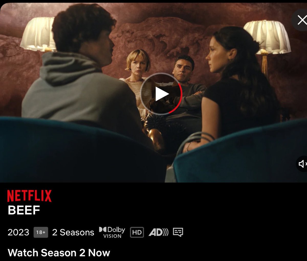 Mykethogan's tweet image. #NW ~ BEEF Season 2🍿