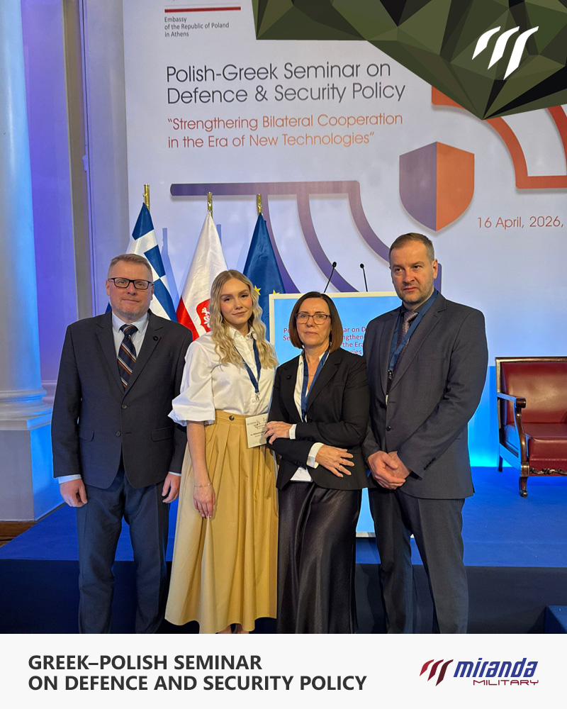 MirandaMil63005's tweet photo. Meldujemy się w Atenach 🇬🇷

Grecko-Polskie Seminarium z zakresu polityki obrony i bezpieczeństwa @PLinGreece 

Wraz z przedstawicielami polskiego przemysłu obronnego współtworzymy przestrzeń do rozmów o współpracy PL–GR w ramach NATO i UE, nowych technologiach i bezpieczeństwie. https://t.co/GPo7PcDKQa
