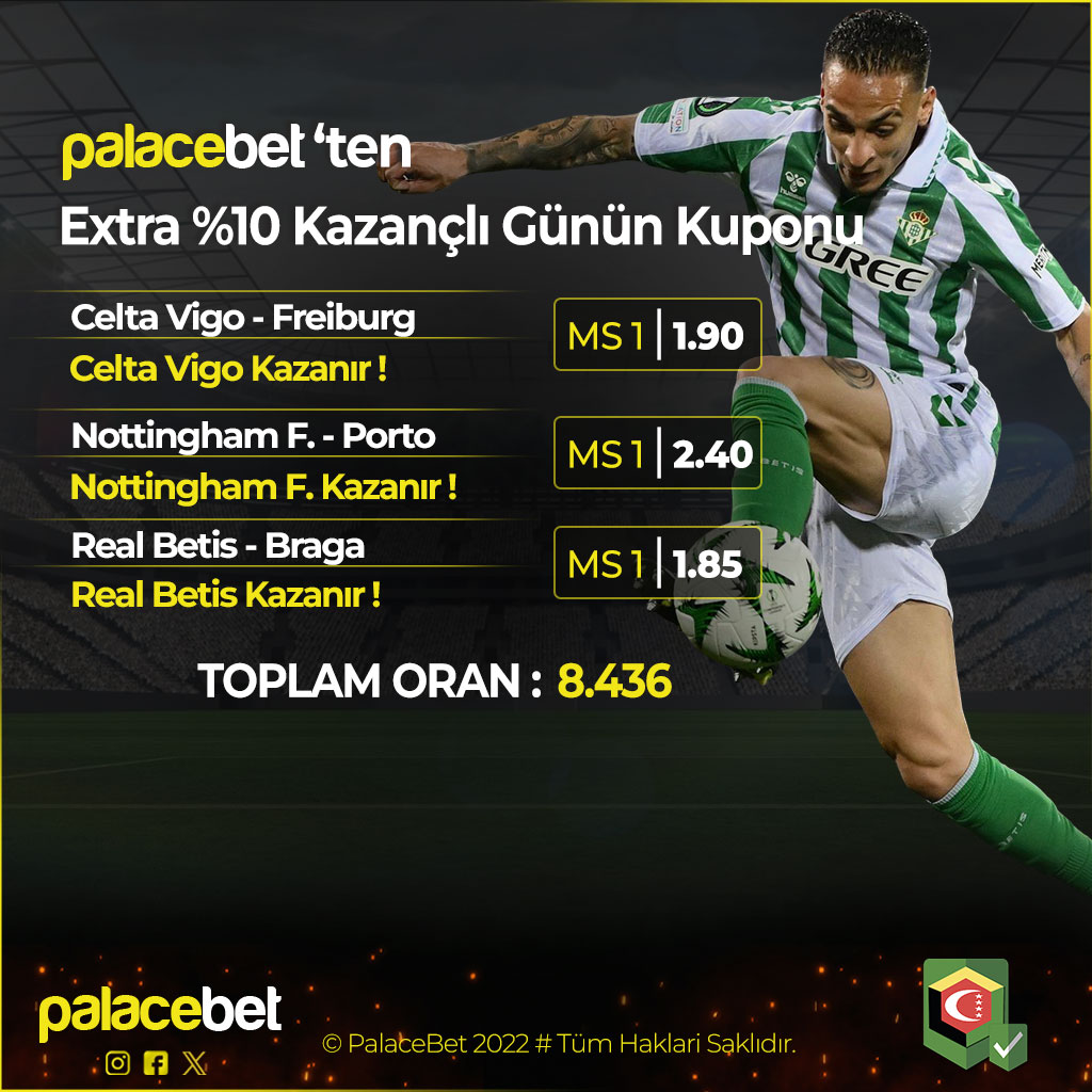 Palacebet tweet media