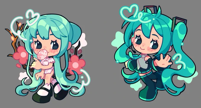 2 mini mikus