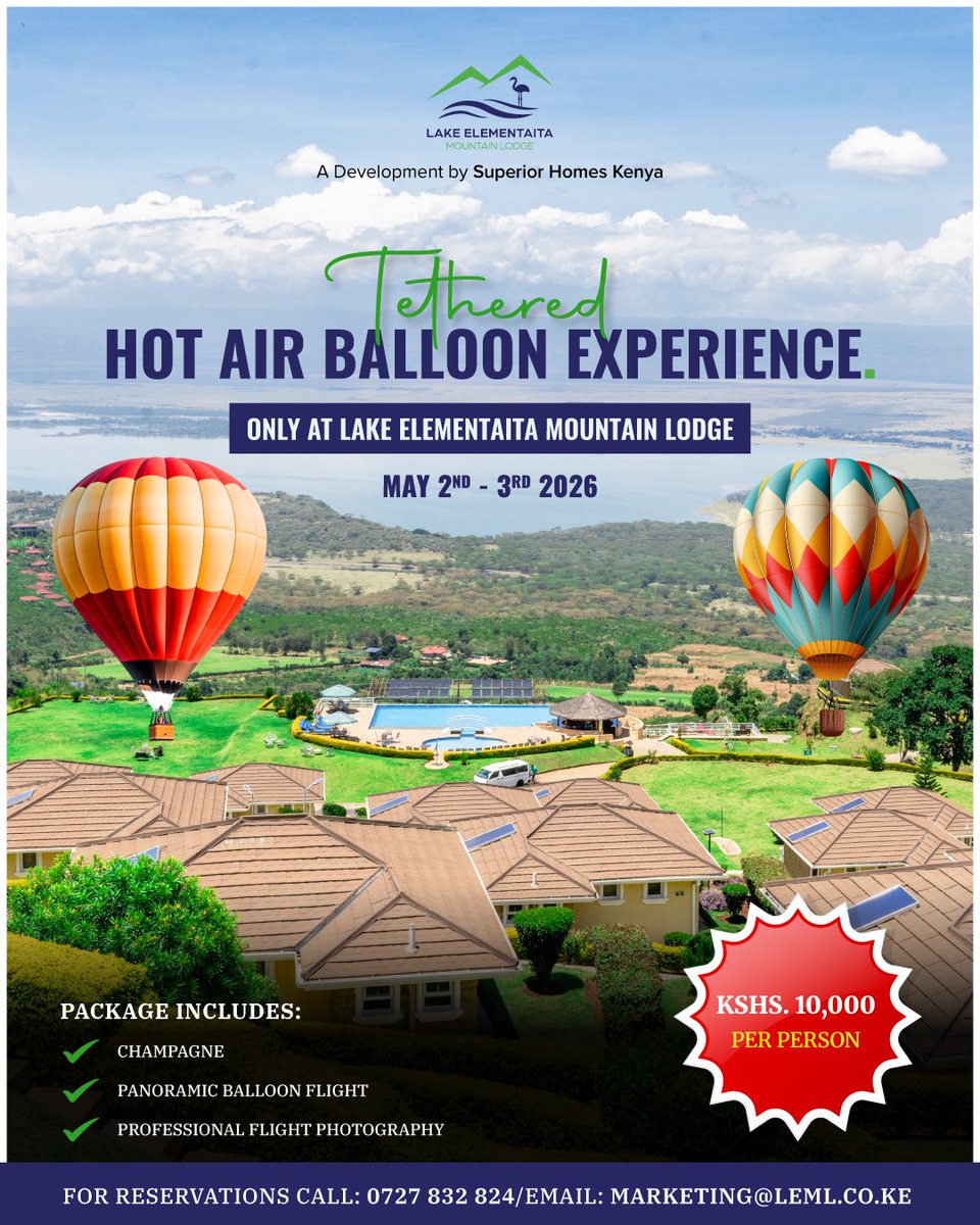 Lake Elementaita Mountain Lodge tweet media