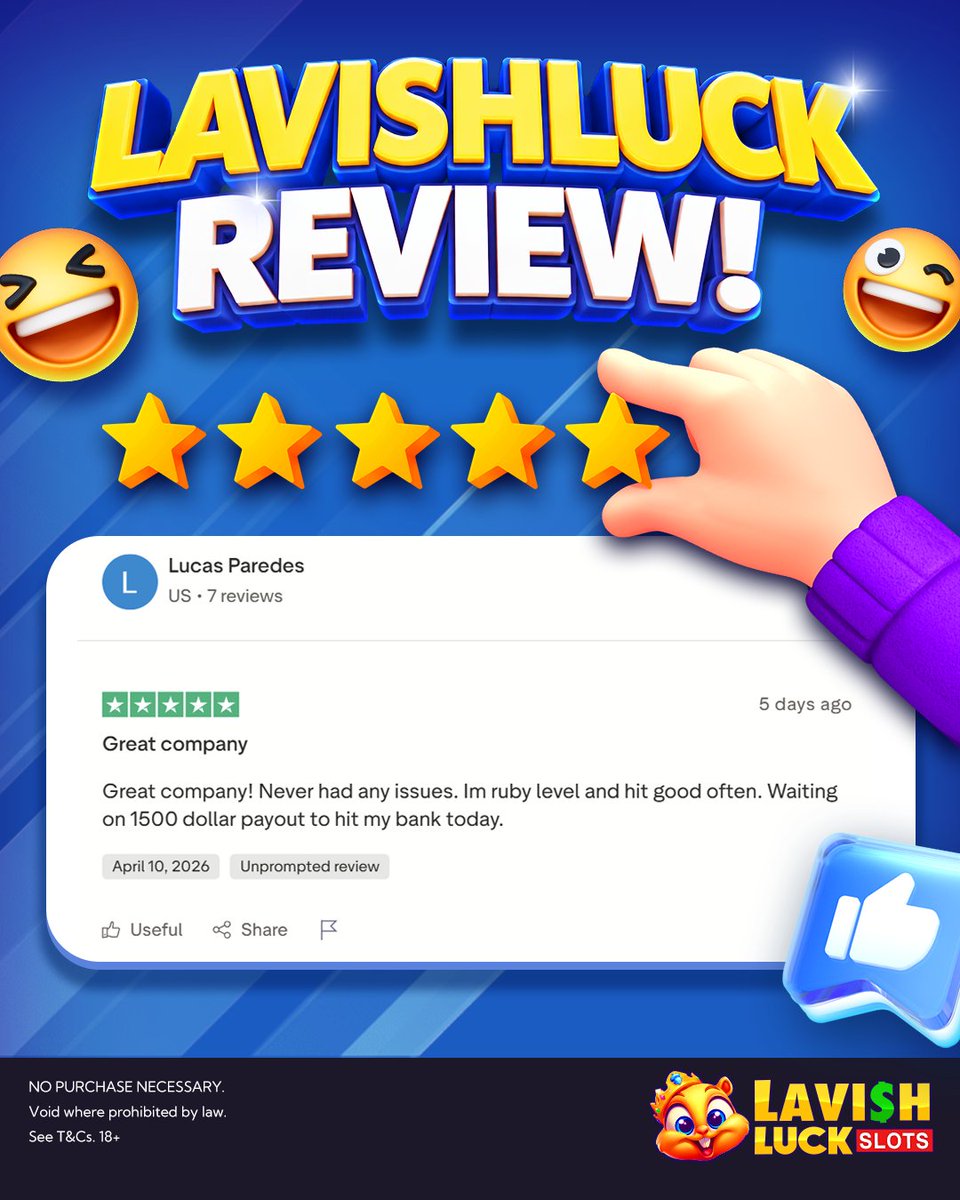 Lavish Luck Casino tweet media