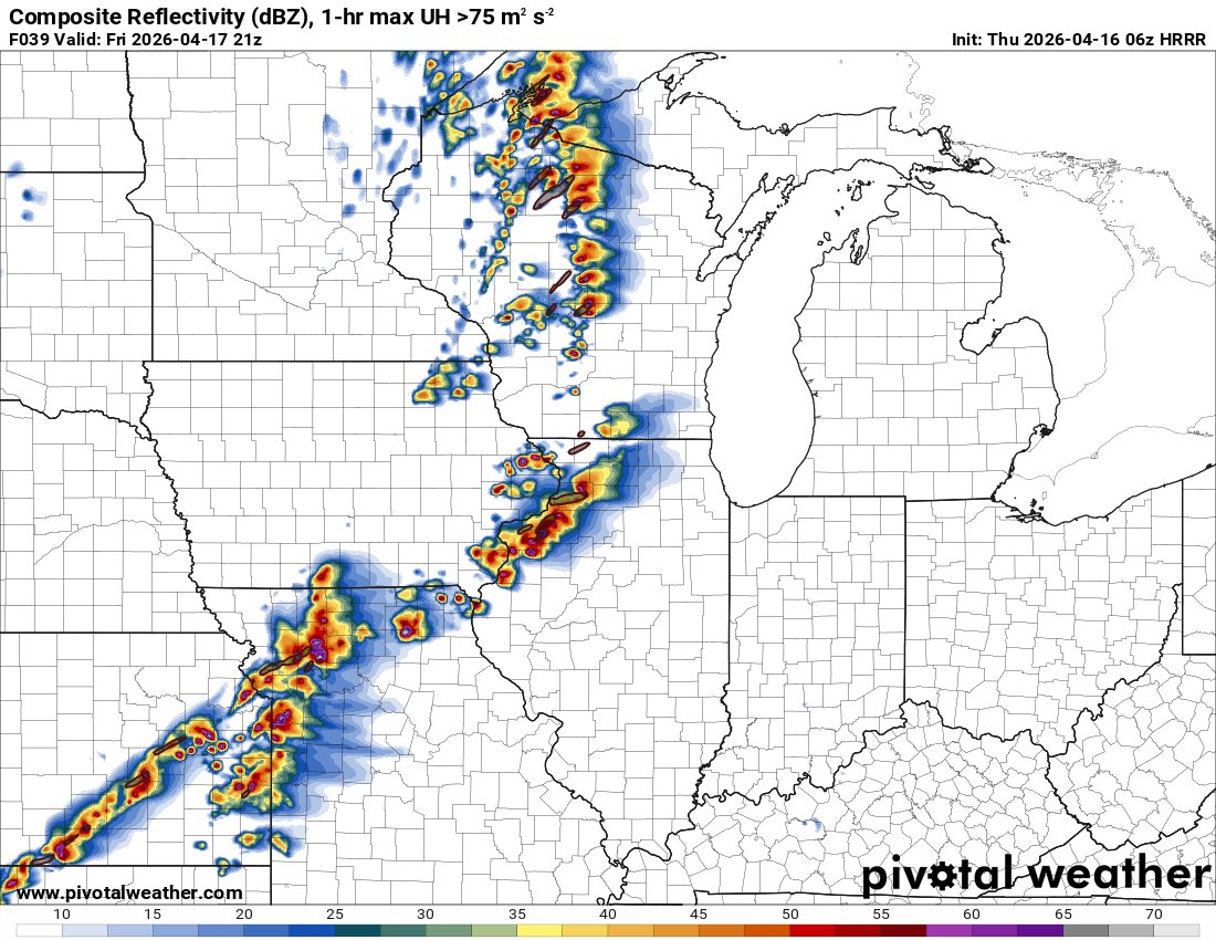 GabezWX's tweet image. That's a ridiculous run I have ever seen for the state of Wisconsin. However, it is still 30 plus hours out though. A lot can change. #wiwx #wx