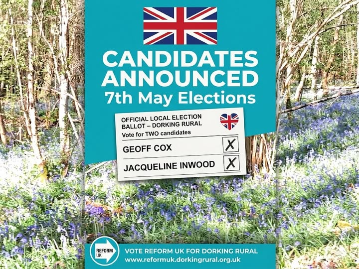 Reform Dorking and Horley tweet media