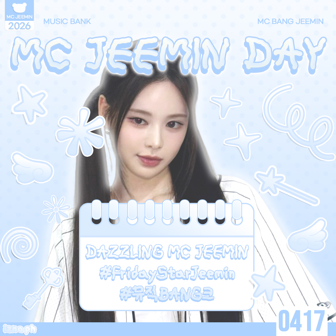 [🏷️] 260417 TAG PARTY

📢 NAYAs! Join us NOW for our Tag Party to support our MC JEEMIN! 🎤✨

Use the official hashtags when posting:

DAZZLING MC JEEMIN
#FridayStarJeemin
#뮤직BANG크

🎯 150 REPLIES

#izna #이즈나 <a href="/izna_offcl/">izna</a> <a href="/izna_offcl_jp/">izna JP</a>