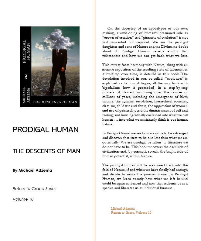 sillymickel's tweet image. *PRODIGAL HUMAN: The Descents of Man* (2016) by Michael Adzema

🧵Click this panel for Thread of complete book

1/ 🧵👇 💡📚💙 #PH #ProdigalHuman #Contents📖 #TruthWarriors ❕#anthropology🐵 #psychology ☮️ #devolution🐵 #Patriarchy #Civilization #birth #Primal ☮️#psychohistory